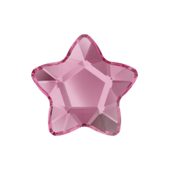 ROUND STAR - LIGHT PINK